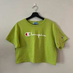 Champion cropped tee